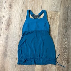 Athlete Womens teal tank top athletic small